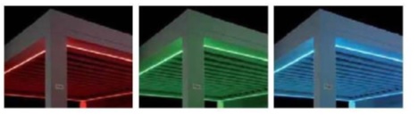 Motorized Louvered Pergola Structures