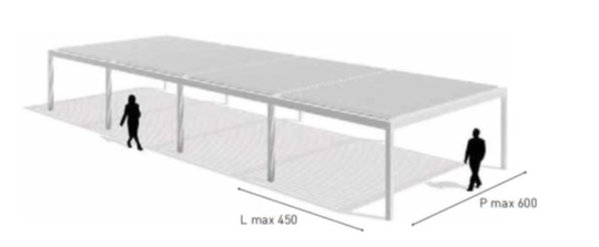 Motorized Louvered Pergola Structures