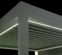 Motorized Louvered Pergola Structures