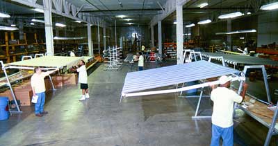 SUNAIR manufacturing plant interior