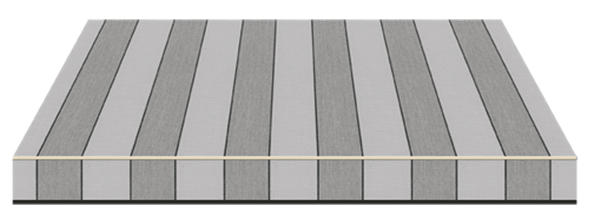 #5371/727 Grey/Black Stripe