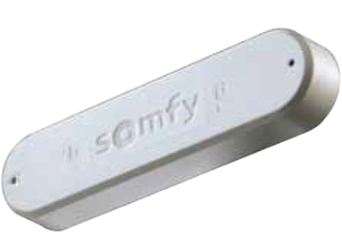 Wirefree wind sensor for automatic awning - Somfy Eolis