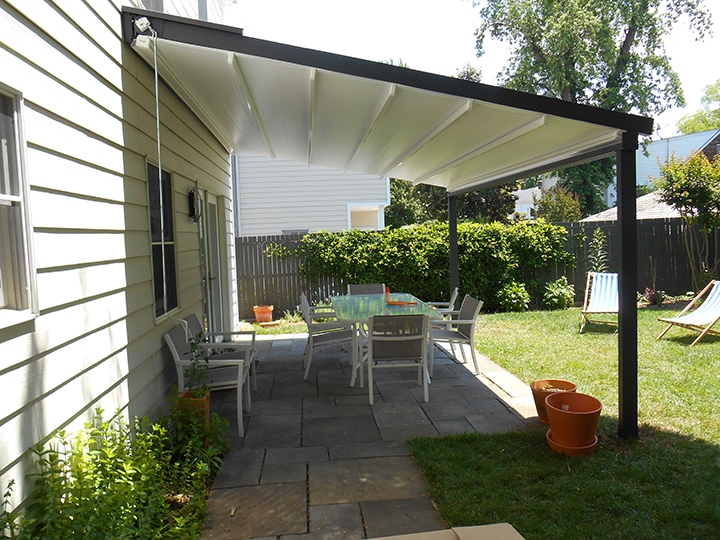 Pergola® Retractable Fabric Roof Awning